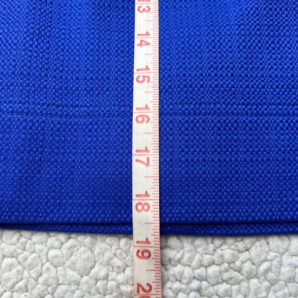 Talbots Bright Blue Pencil Skirt Size 4 - Picture 7 of 7